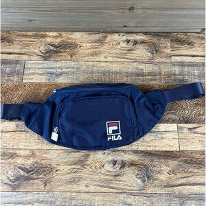 Fila Fanny Pack Waist Bag Sport Athletic Hiking Travel Crossbody Blue